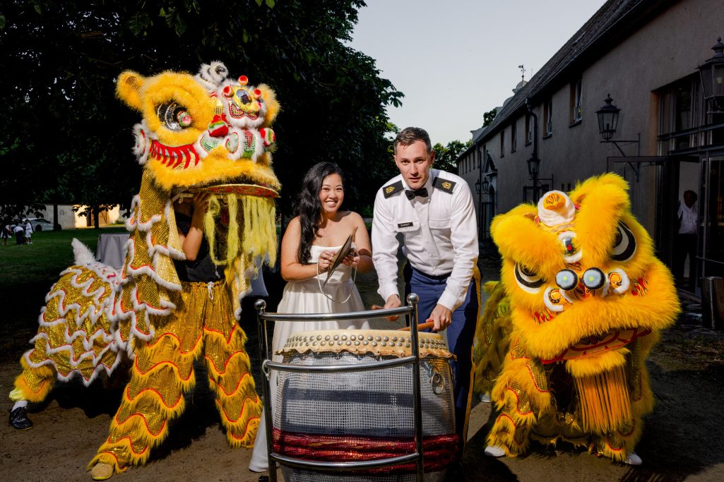 Amerikanisch-Chinesisch-Deutsche Hochzeit in Darmstadt